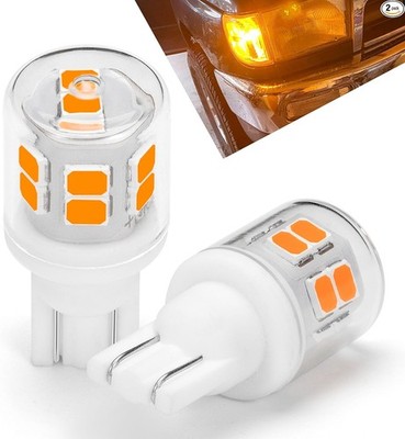 T10 LED RV Interior Lights Bulbs Amber Yellow Bul Color: Amber YellowSize: T10