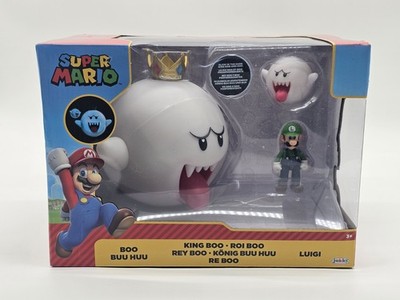 2024 JAKKS Pacific Super Mario - KING BOO, LUIGI, and BOO Glow in the Dark NEW