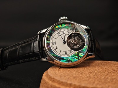 Merkur Tourbillon Watch Pearl Dial, EU Warehouse, Express shipping