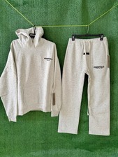 Essentials Fear Of God Set Size M Brand New Light Oat