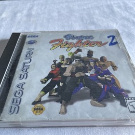 1995 VIRTUA FIGHTER SEGA SATURN VIDEO Case and manual  