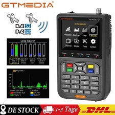 GTmedia V8 Finder2 Satfinder HD Digital SAT DVB-S2/S2X Finder Messgerät 3,5 LCD