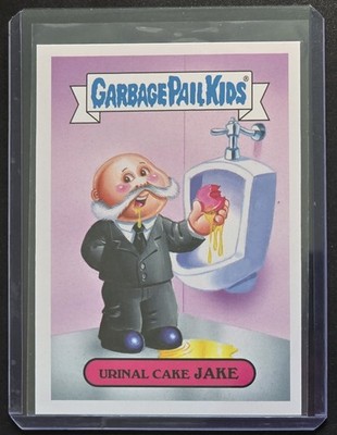 2016 Topps Garbage Pail Kids American Inventor Sticker Urinal Cake Jake 5b of 9
