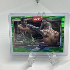 Randy Brown 113/125 Green Wave Parallel 2025 Topps Chrome UFC
