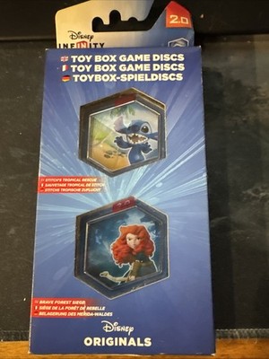 Disney Infinity 2.0 Stitch & Brave Toy Box Discs Neu Ovp 