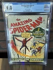AMAZING SPIDER-MAN 1 CGC 9.0 WHITE PAGES GOLDEN RECORD REPRINT MARVEL COMIC 1966