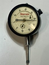 Starrett No. 25-631 Dial Indicator .0005" Graduation USA Made