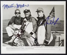 Matthew Modine Cliff Robertson Ned Vaughn Autograph 8x10 Photograph