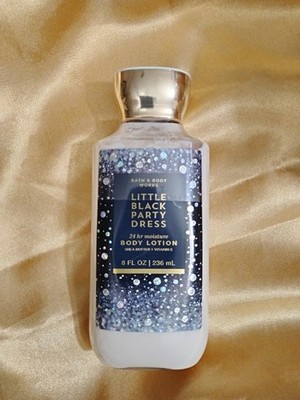 1 NEW BATH & BODY WORKS LITTLE BLACK PARTY DRESS LOTION LARGE 8 OZ SEALED