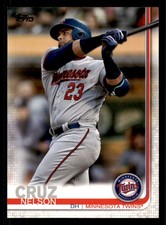 2019 Topps #675 Nelson Cruz Minnesota Twins