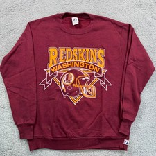 Vintage 90s Washington Redskins Crewneck Sweatshirt Men  s M Maroon Logo 7 NFL