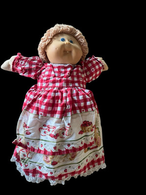 Vintage 1984 Cabbage Patch Kids Girl Doll BLONDE Hair BLUE Eyes Read below!!!
