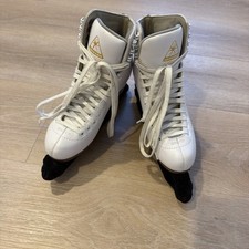 Jackson Ultima Excel Women's Figure Ice Skates Blade Mark 9 1/3 Size 5 1/2 C