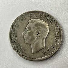 Pre-47 George VI Half-Crown 1943