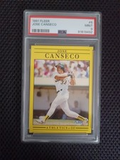 1991 Fleer - Jose Canseco #5