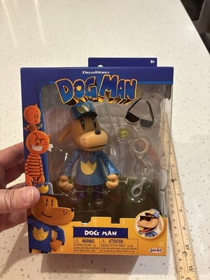 DreamWorks Dog Man Movie Dog Man 5  Action Figure New in Package JAKKS Pacific