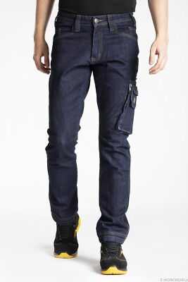 Herrenhose Rica Lewis dunkelblau Jeans Arbeitshose Sicherheitshose Bundhose SALE