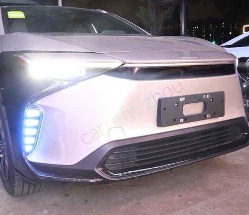 For Toyota bZ4X 2023 Daytime Running Light LED Front Fog Lamp With Turn Signal - Foto 8 di 8