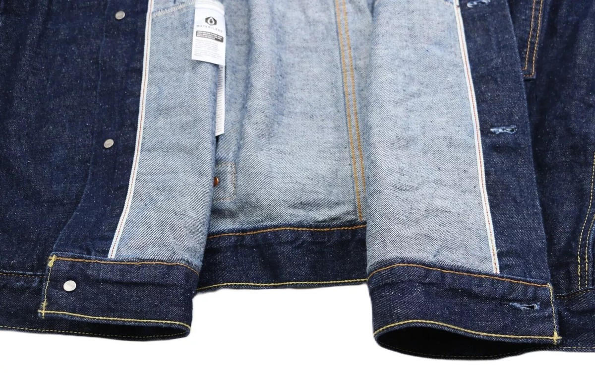 Levi's Premium Type 1 Denim Jacket Selvedge Trucker Men's Levi's Premium Type 1 Denim Jacket Selvedge Trucker Men's