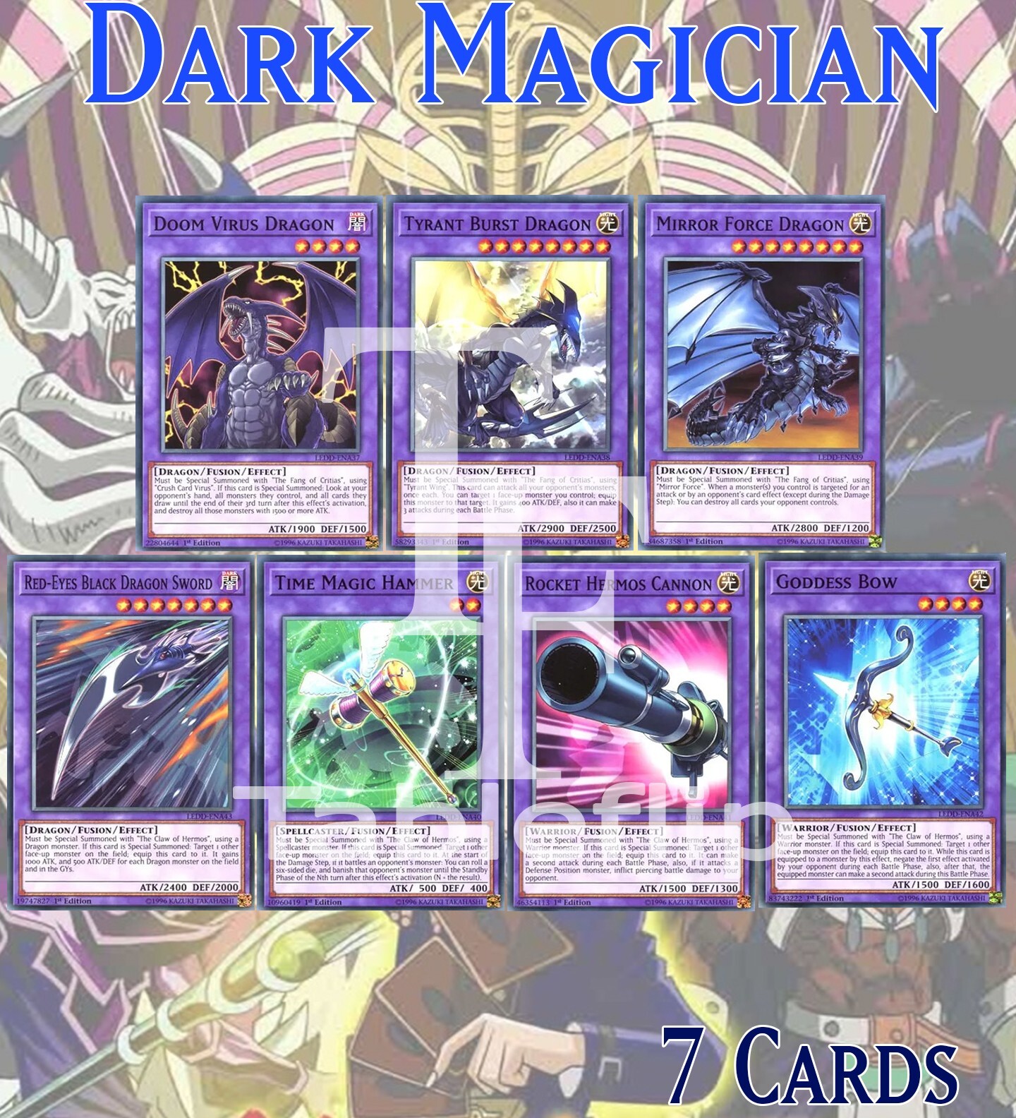 *FRESH* Dark Magician Deck 45 | Yami Rod Renewal Soul Illusion Magic ...
