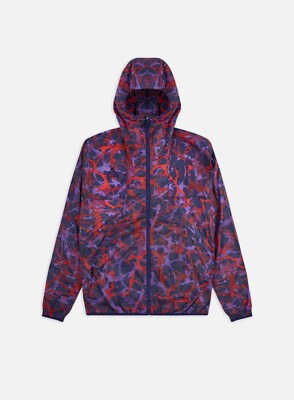 Nike ACG NRG Lightweight AOP Jacket Blue Void/ Habanero Red XL