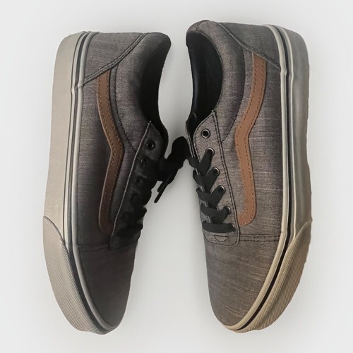 Vans Ward Black/Grey Textile Boy's Skate Shoes - Assorted Size 6 - NEW - Picture 6 of 9