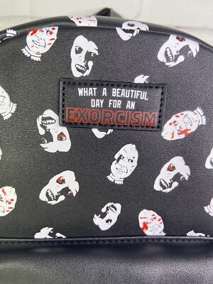The Exorcist Movie Pazuzu & Regan All Over Print Mini Backpack Bag Horror NEW The Exorcist Movie Pazuzu & Regan All Over Print Mini  main image 2