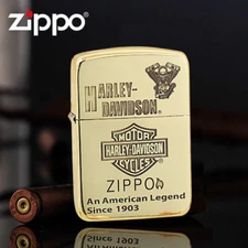 1941 Replica Carved Harley Davidson Zippo Lighter US Shipping