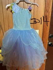 A Wish Come True Dance Costume.  Hymn  12797 Light Blue/Lavender Dress. Size XSC