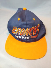 Denver Broncos Hat Cap NFL Team Apparel One Size adjustable adult