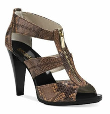 Michael Michael Kors Women's Berkley T-Strap Cinder Sandal Size 11 M