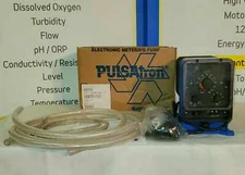 Pulsafeeder Chemical Metering Pump - 240 GPD / 80 psi / 115 VAC: LVH7MA-PTSK-XXX