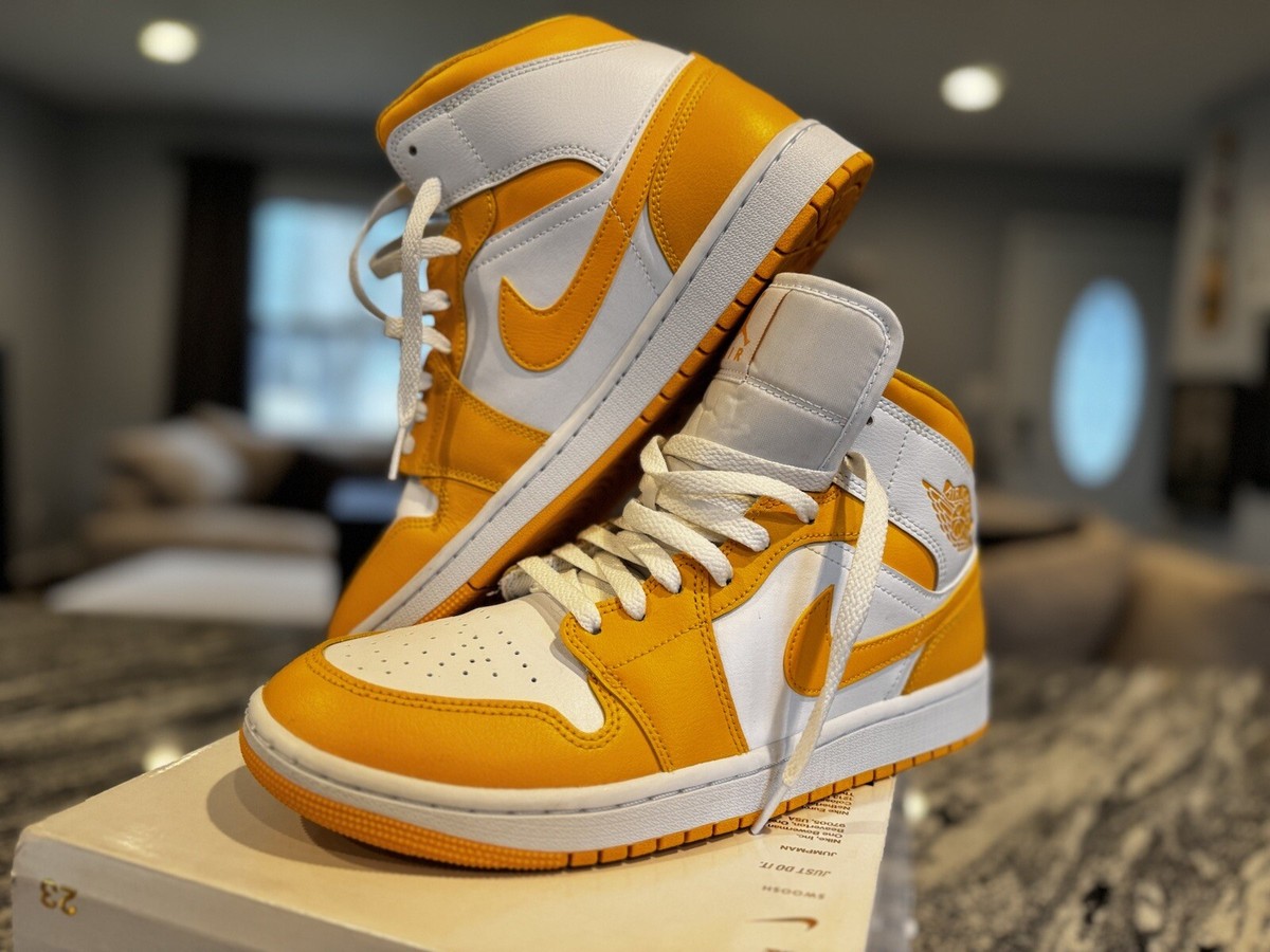 Air Jordan 1 Mid Pollen - barely worn- ships next day  display picture 2