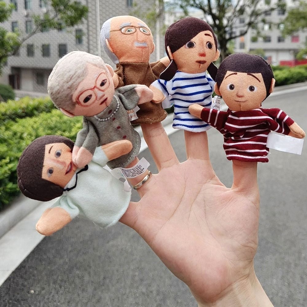 Children's Hand Puppet Family Member Puppet Educational Toy Finger