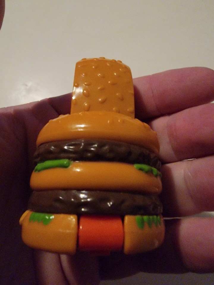Mcdonalds Hamburger Transformers dinosaur happy meal Gobot Vtg figure