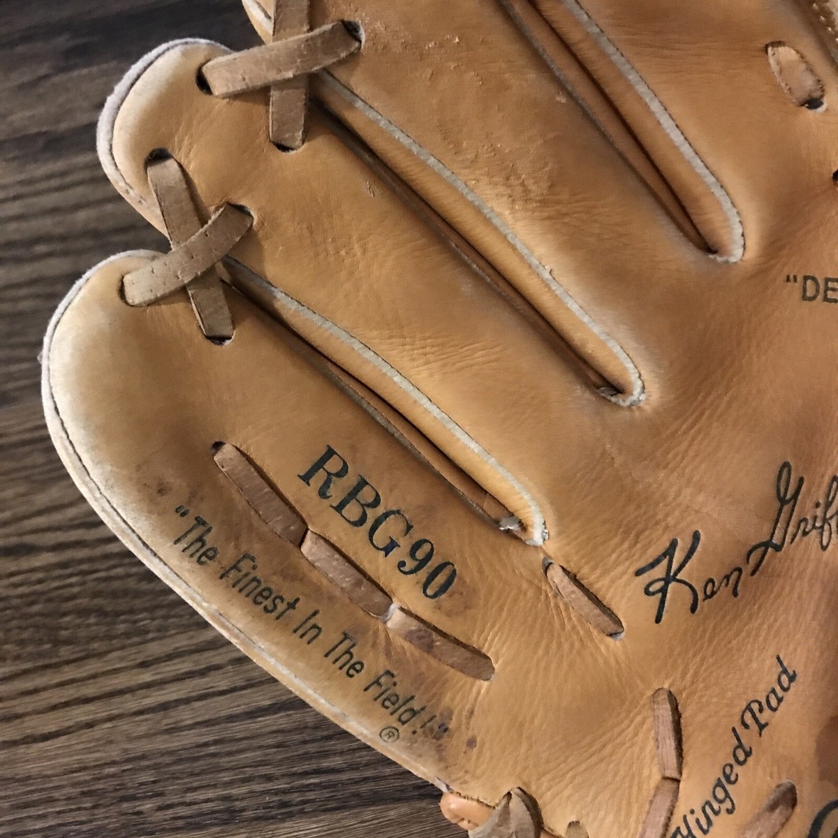 vintage rawlings Ken Griffey jr. kids baseball glove RBG90