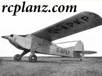 R/C AIRPLANE PLANS & PATTERNS: Workmaster 48'' Wingspan - Single Channel Sport