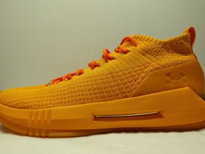 under armour basketball shoes orange