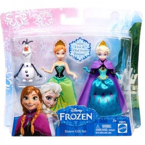 mattel frozen doll set