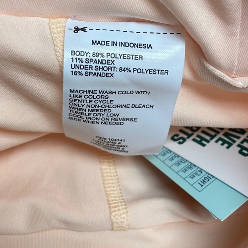 DSG Girls Performance Pleated Fashion Mid Rise Skort Cute Peach Milk DAG13110 - Picture 5 of 8