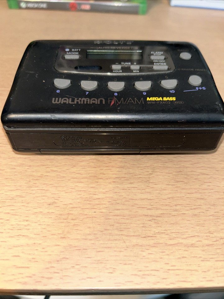Cinghia Di Ricambio Per Sony Walkman WM-FX413 - DeckTech™, Nuova, Gomma