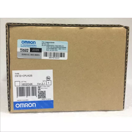 new omron IN BOX CS1D Series CPU Unit CS1D-CPU42S CS1D-CPU42S Free Shipping