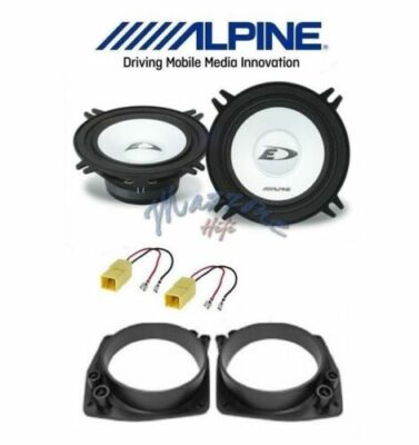 ALPINE KIT 2 WOOFER SPEAKERS 13cm for Fiat Punto 2 - 3 Series > REAR SXE-1350S