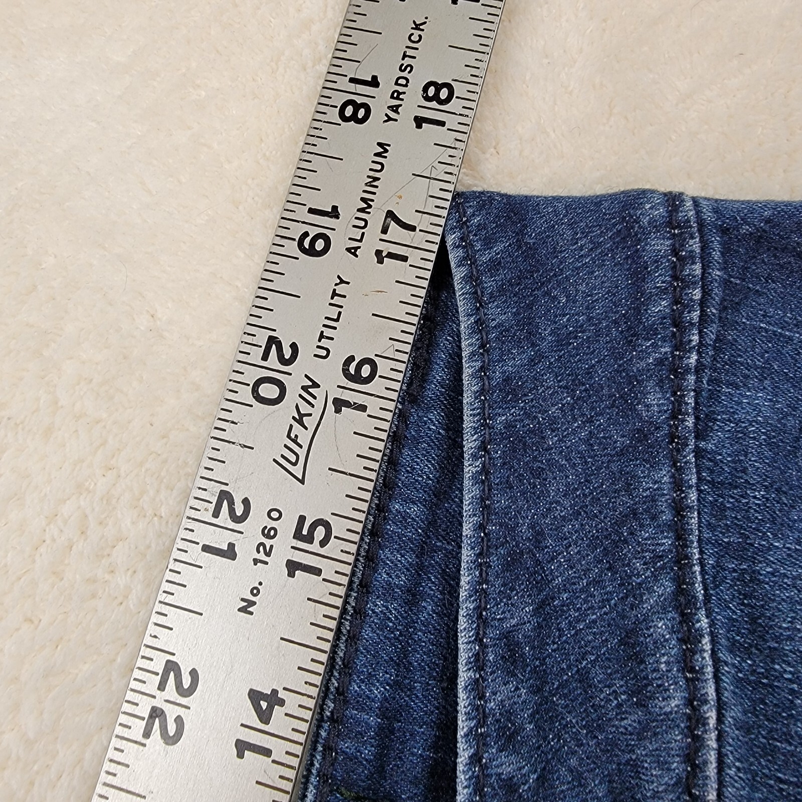 Pendleton Jeans Stretch Straight Boot Cut Size 14… - image 14