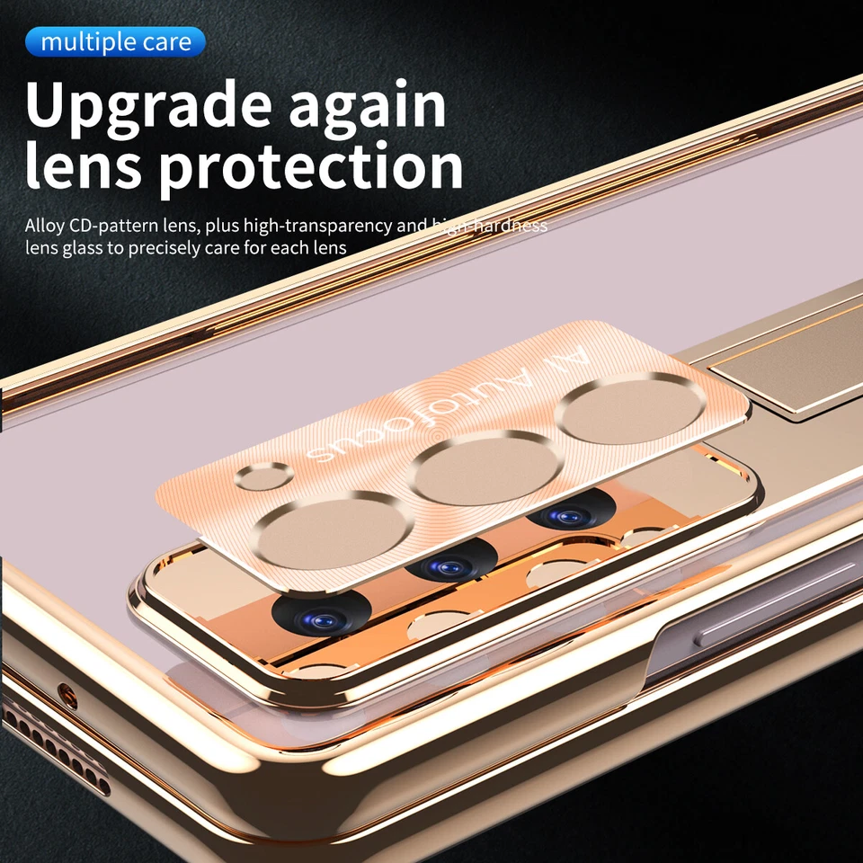 Funda protectora de pantalla con bisagra plegable 6 5 4/3 para Samsung Z + lápiz óptico Foto 4 de 4