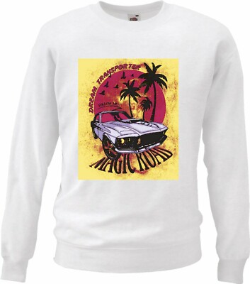 Sweatshirt DREAM TRANSPORTER MAGIC ROAD HOT ROD V8 HOT ROD US CAR MUCLE CAR V8