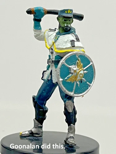 D&D Pathfinder Mini City Lost Omens 14 Half-Orc Watch Cadet UC