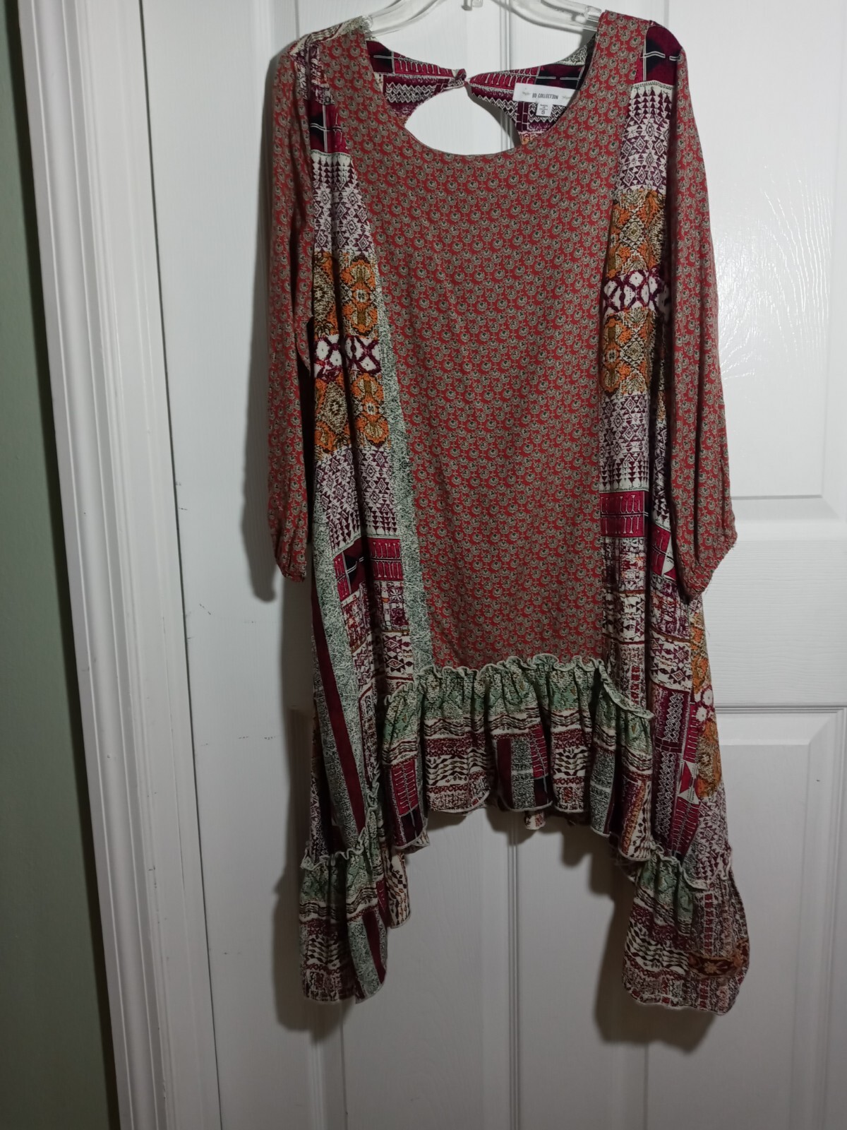 BD Collection  Unique Patchwork Shark Bite Tunic … - image 2