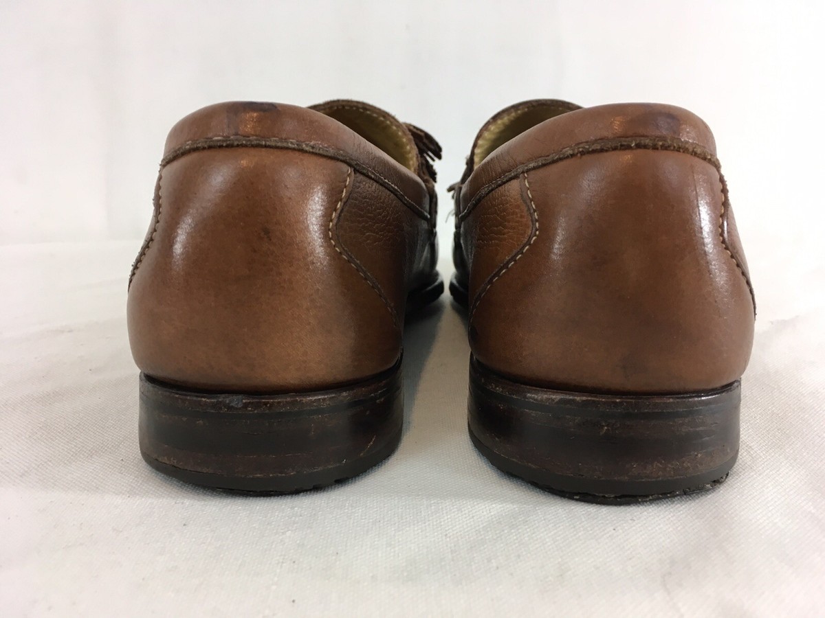 Allen Edmunds Danforth tasseled loafers ALLEN EDMONDS DANFORTH, DARK BROWN TASSEL LOAFERS, SIZE 9 1  main image 4