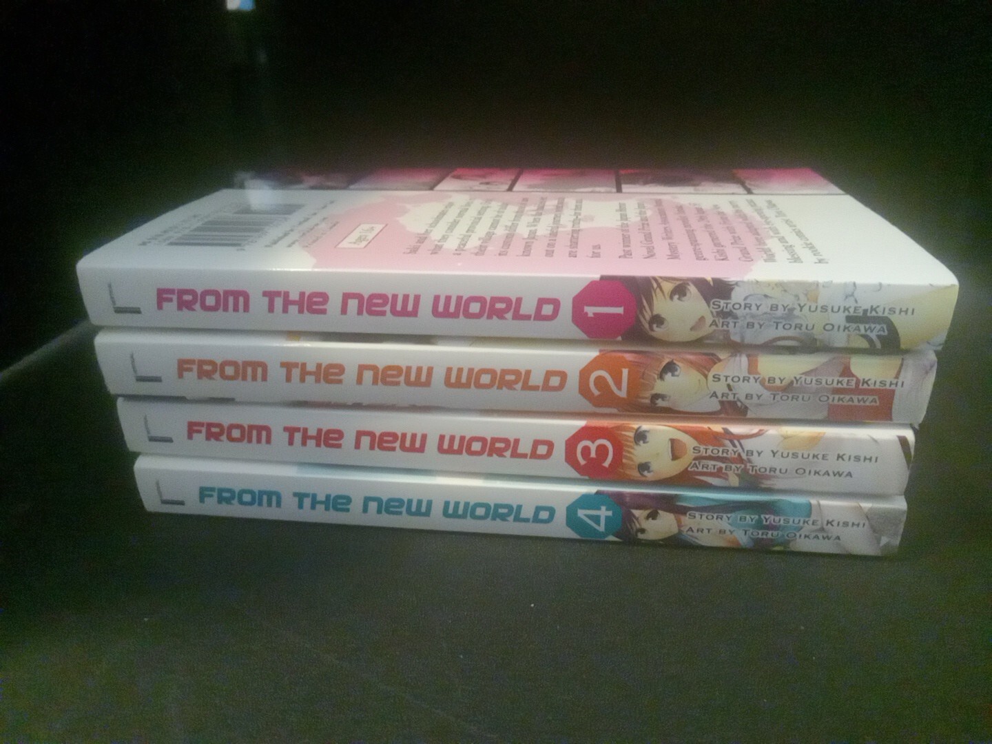 Del Nuevo Mundo Manga Lote Vol 1-4, Yusuke Kishi, Vertical Inc